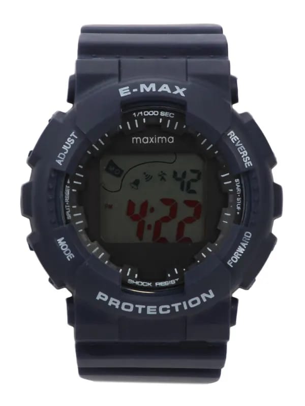 Maxima Men Navy Blue Attivo Watch