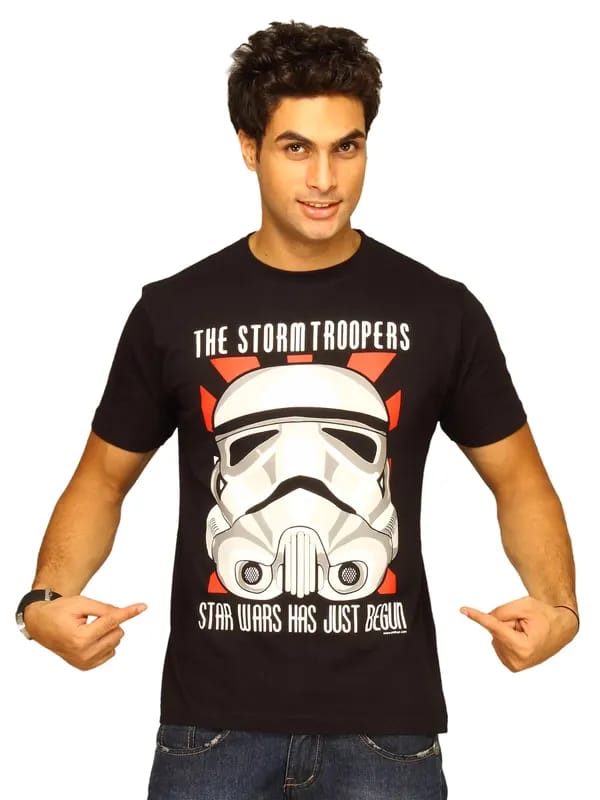 Inkfruit Men's Storm Troopers Black T-shirt