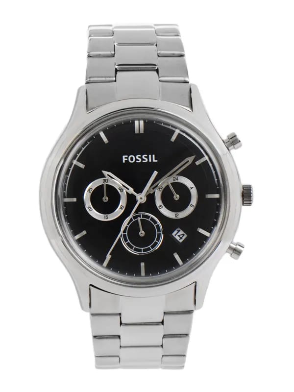Fossil Men Black Dial Chronograph Watch FS4642