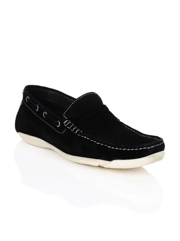 United Colors of Benetton Men Black Shoes