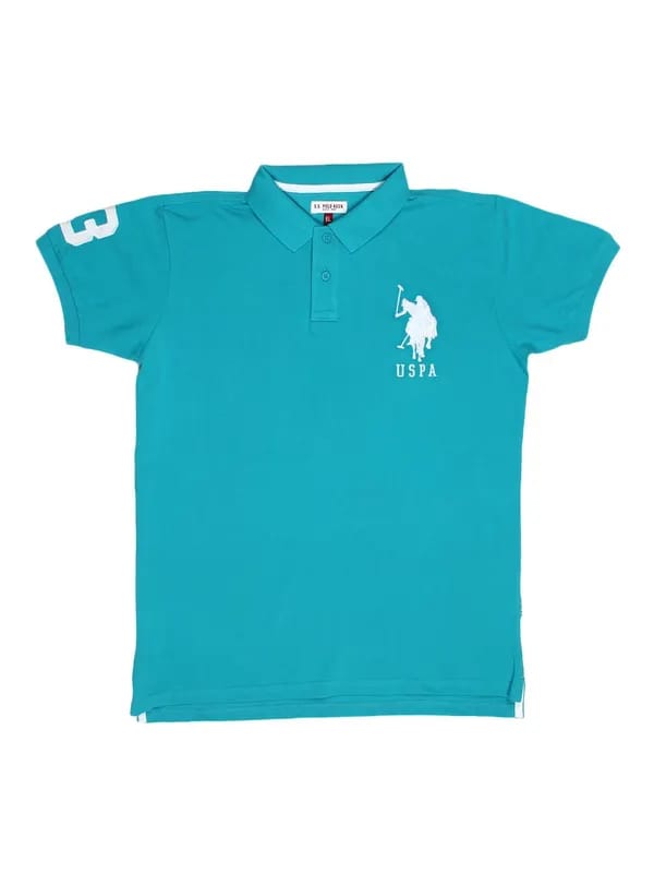 U.S. Polo Assn. Kids Boys Blue T-shirt