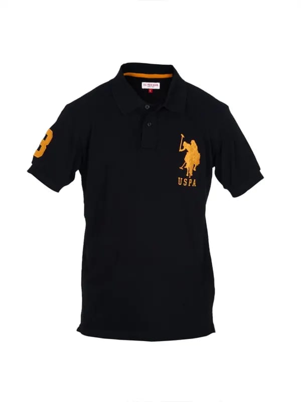 U.S. Polo Assn Boys Black T-Shirt