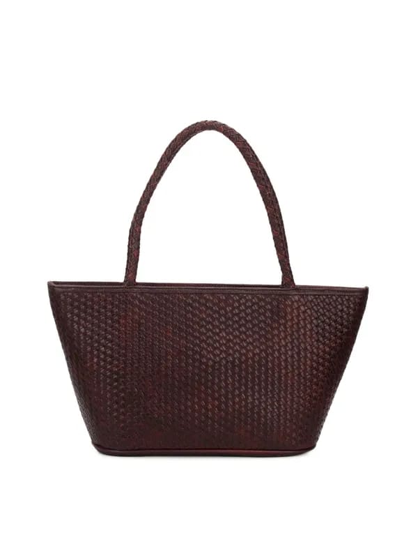 Murcia Women Basket Thatch Maroon Handbag