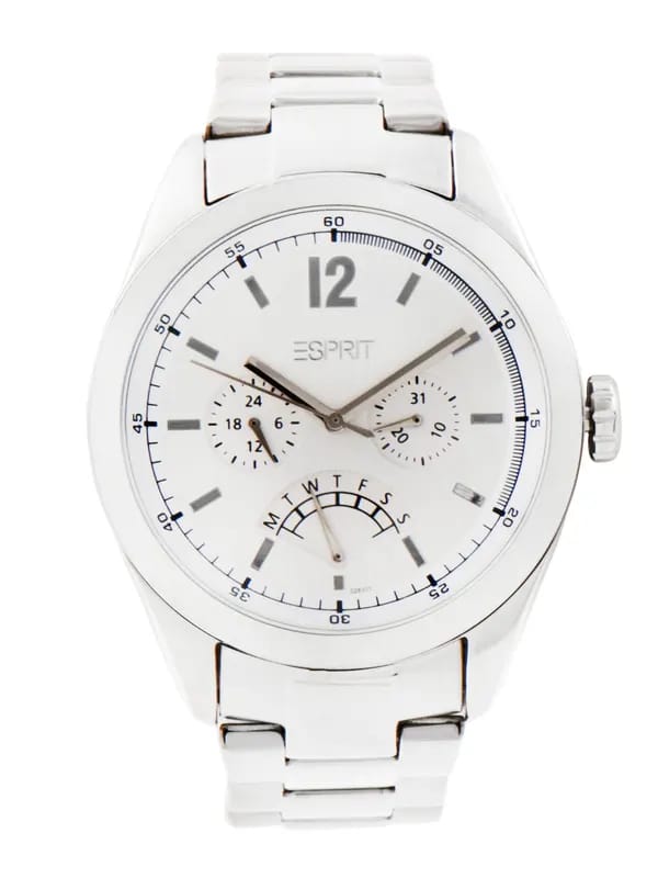 Esprit Men White Dial Watch