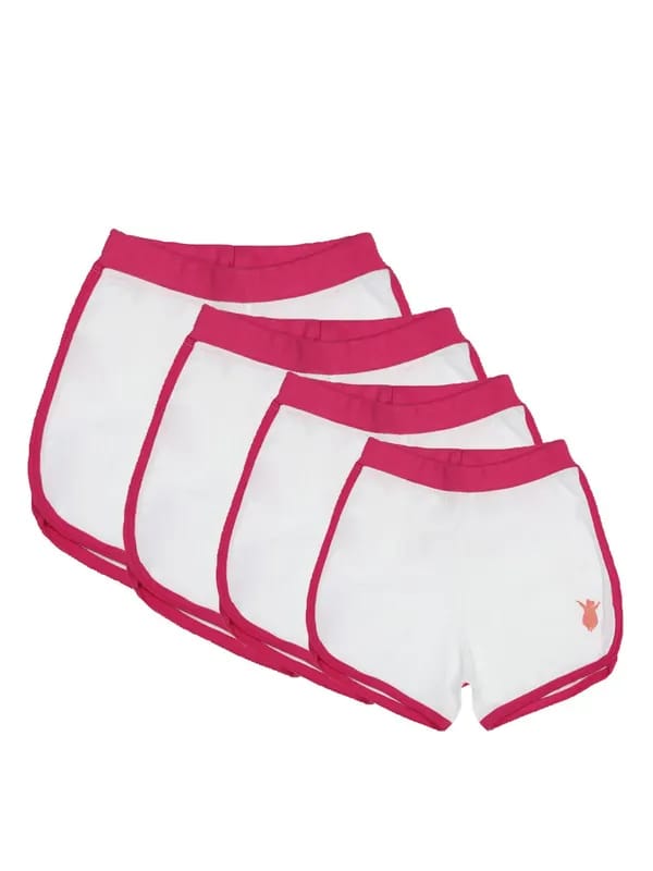 Madagascar3 Girls White Shorts