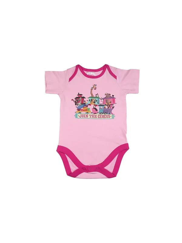 Madagascar3 Infant Girls Pink Snapsuit Romper