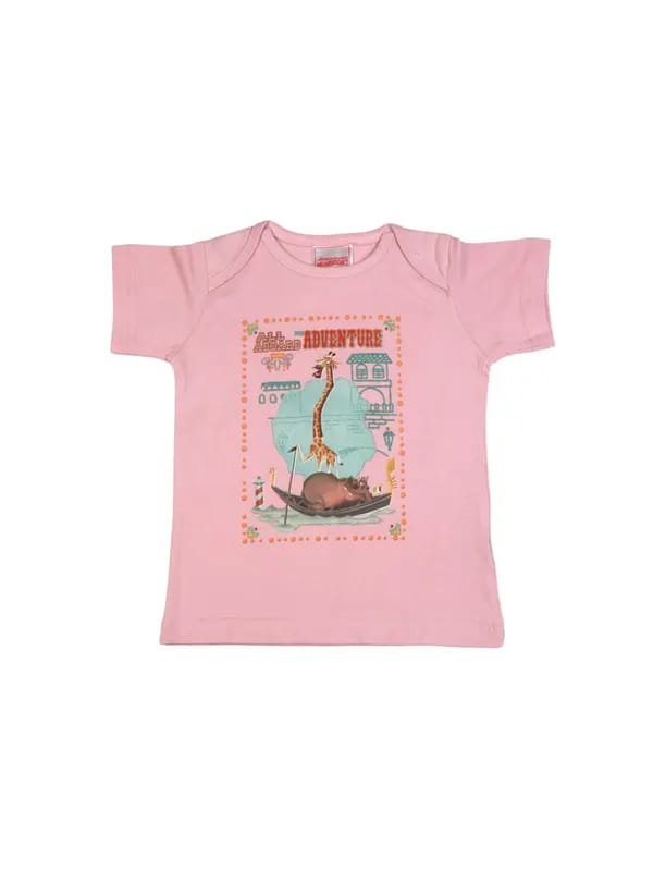Madagascar3 Infant Girls Pink T-Shirt