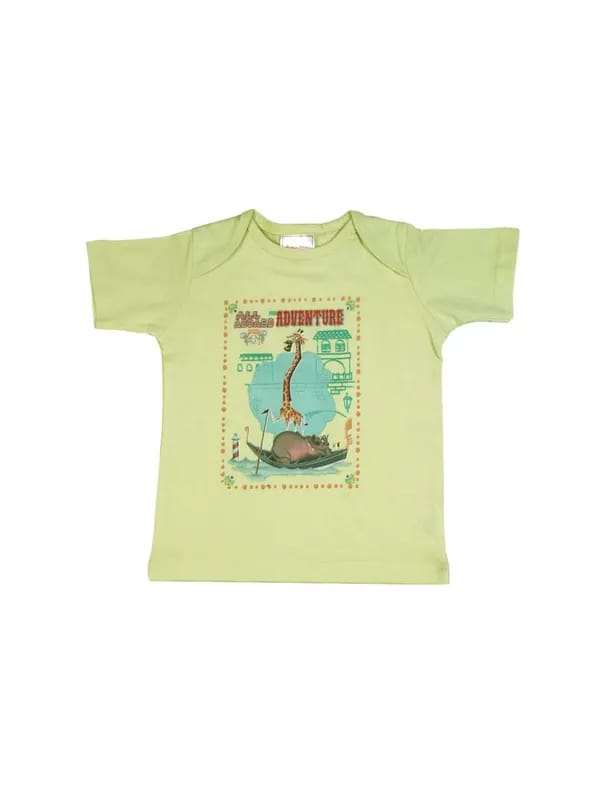 Madagascar3 Infant Girls Light Green T-Shirt