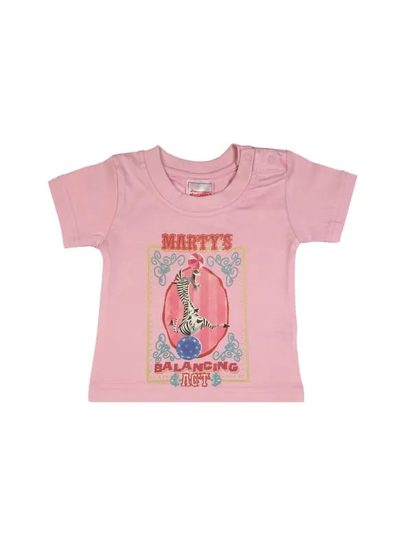 Madagascar3 Infant Girls Pink T-Shirt
