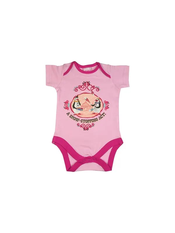 Madagascar3 Infant Girls Pink Snapsuit Romper
