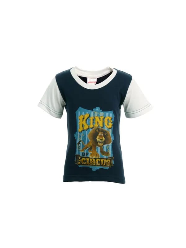 Madagascar3 Boys Navy Blue T-Shirt