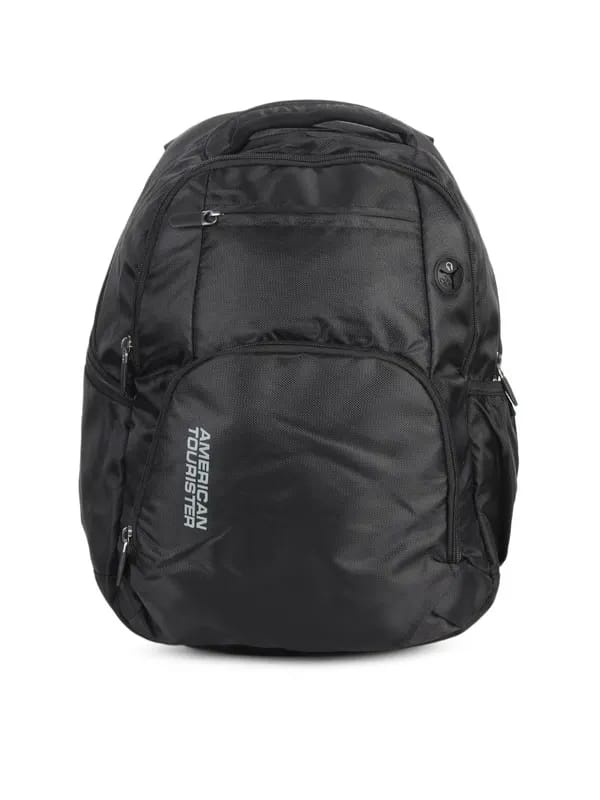 American Tourister Unisex Black Backpack