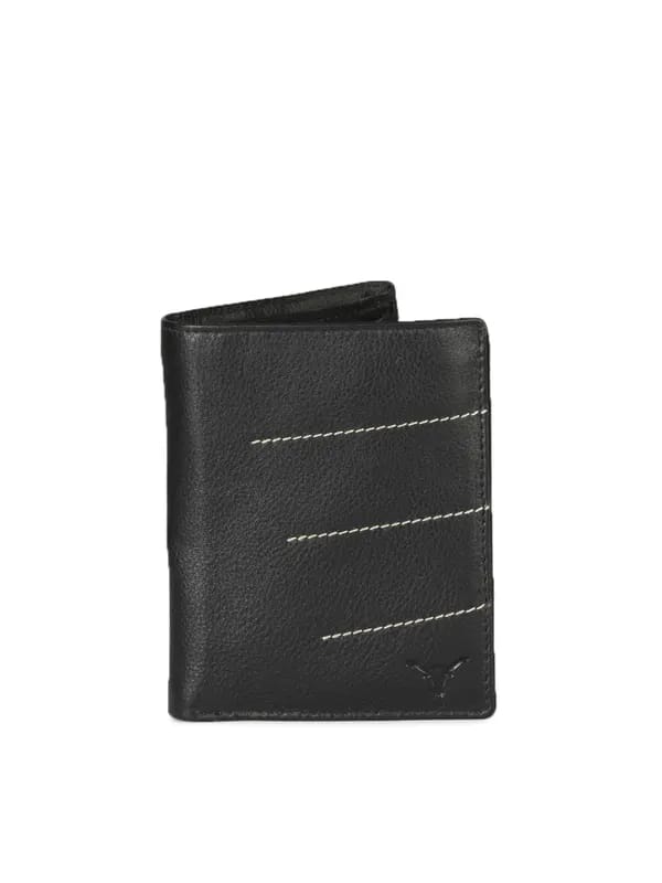 Hidekraft Men Black Wallet