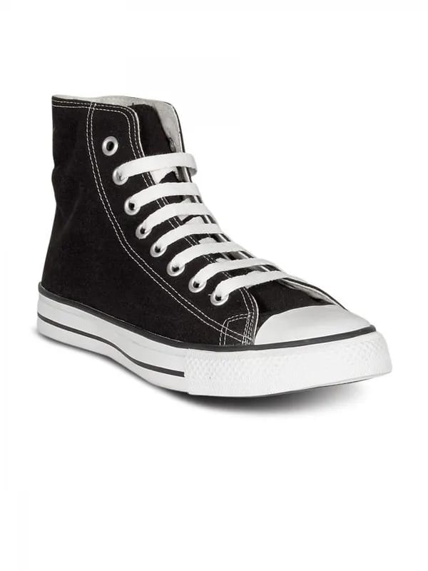 Converse Men's AS Canvas HI Black Shoe