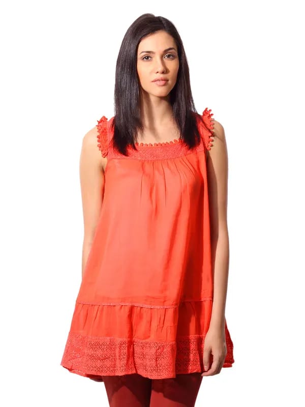 Mineral Women Orange Tunic