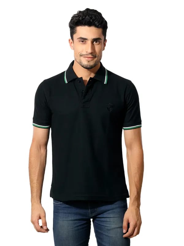 Classic Polo Men Black T-Shirt