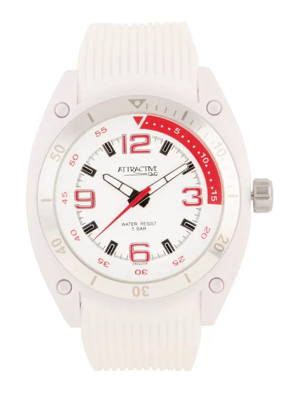 Q&Q Men White Watch