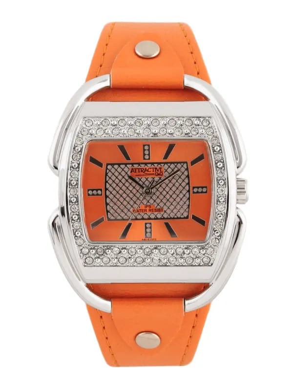 Q&Q Women Orange Watch