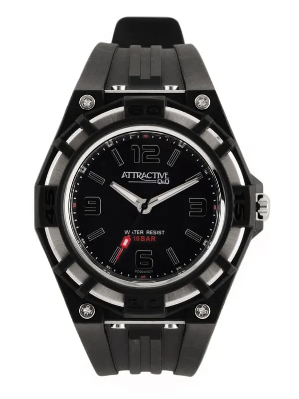 Q&Q Men Black Watch