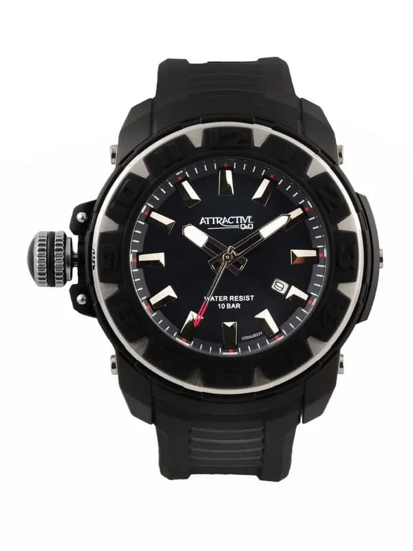 Q&Q Men Black Watch