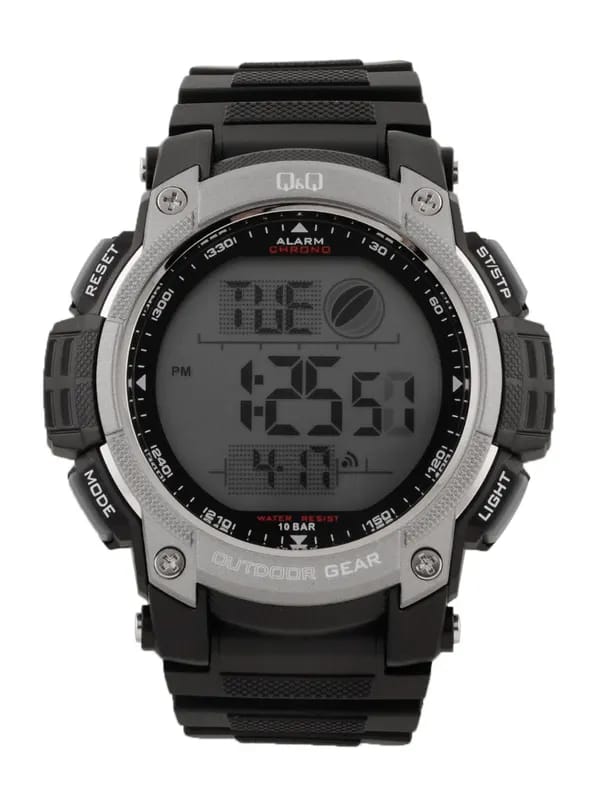 Q&Q Men Black Digital Watch M119J002Y