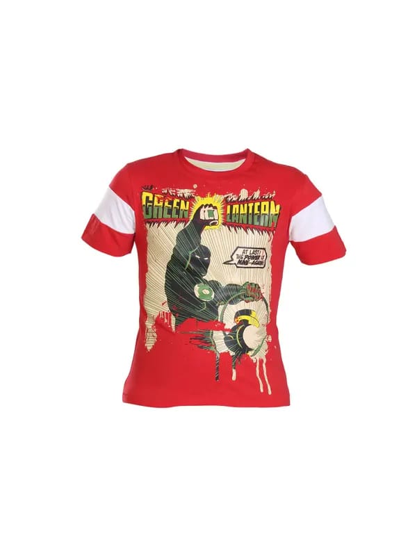 DC Comics Boys Red T-shirt