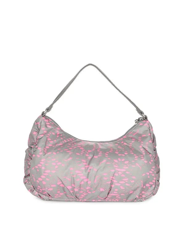 Puma Women Dazzle Medium Hobo Grey Bag