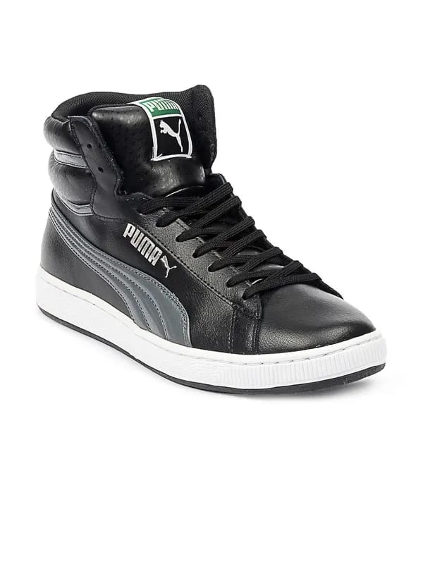 Puma Men Black RS Hi Leather Shoes
