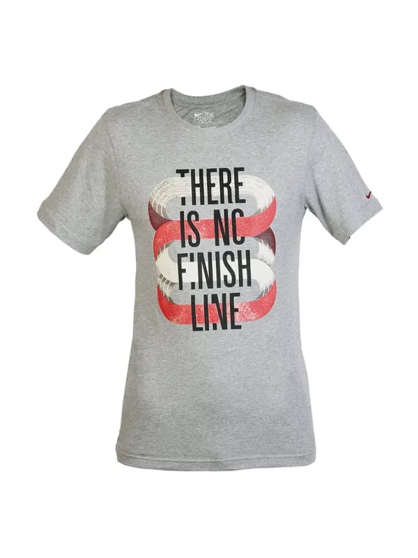 Nike Men Grey T-shirt