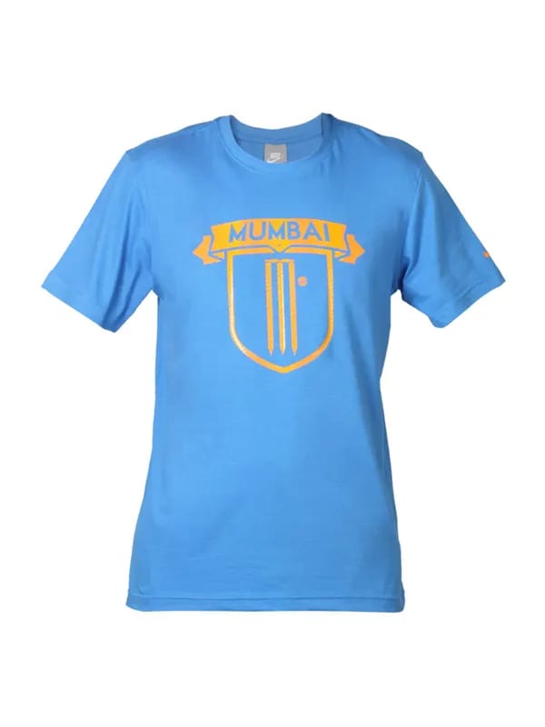 Nike Men Blue Cricket T-shirt