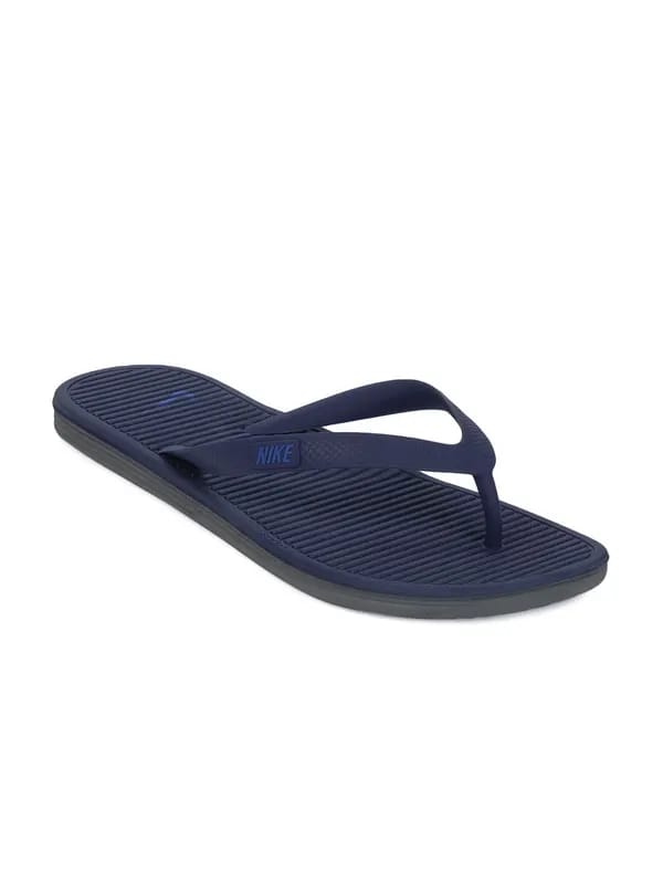 Nike Men Blue Flip Flops