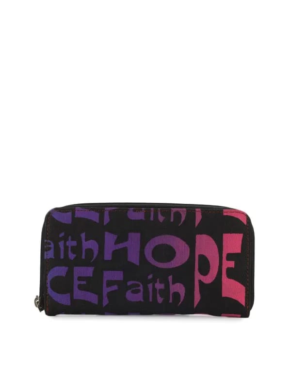 Spice Art Women Canvas Black Wallet