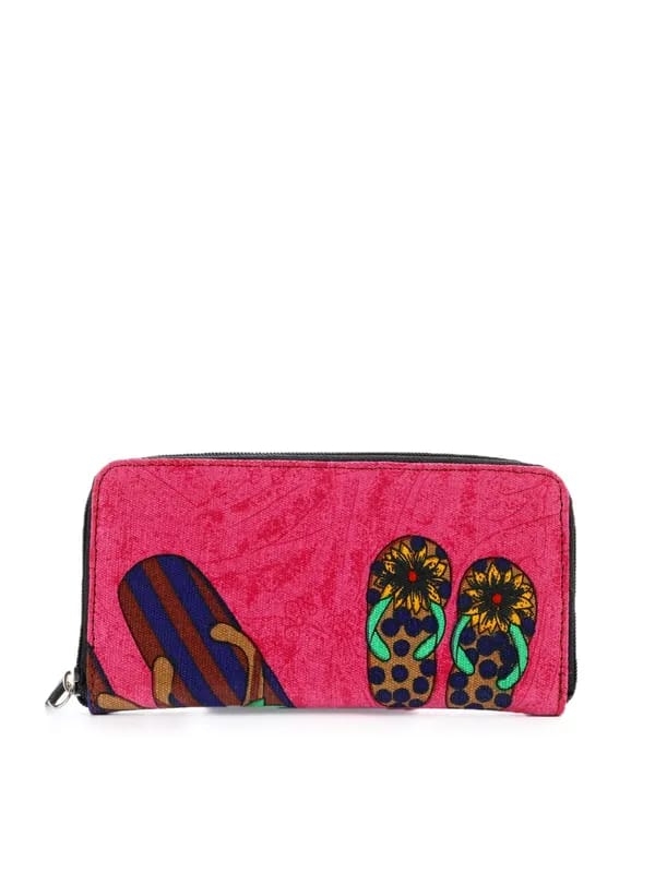 Spice Art Women Canvas Pink Wallet