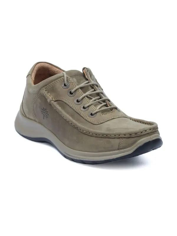 Woodland Men Olive Shoes