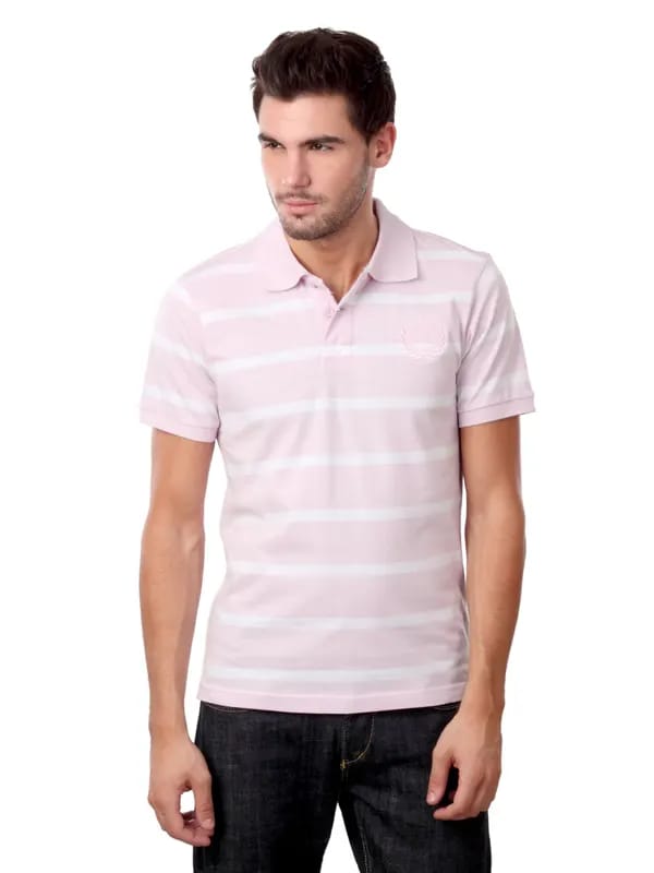 Free Authority Men Pink T-shirt