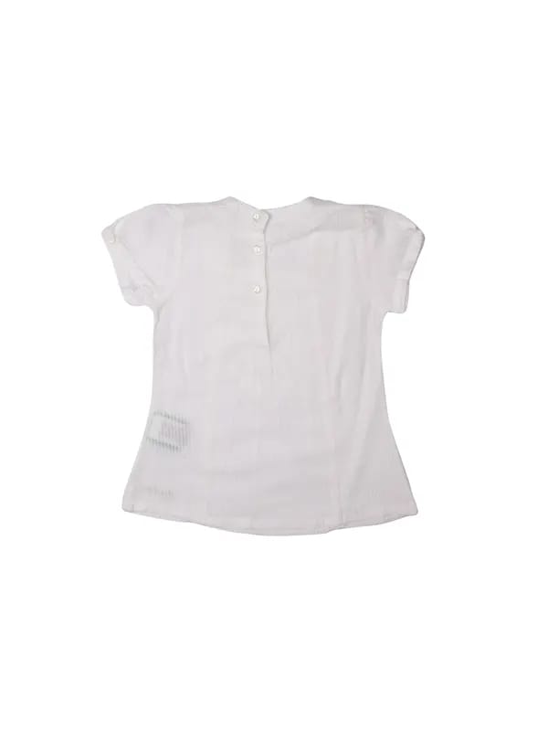 Palm Tree Girls White Top