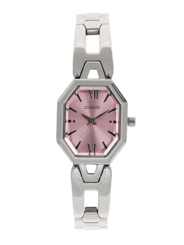 CASIO ENTICER Women Pink Dial Watch A639