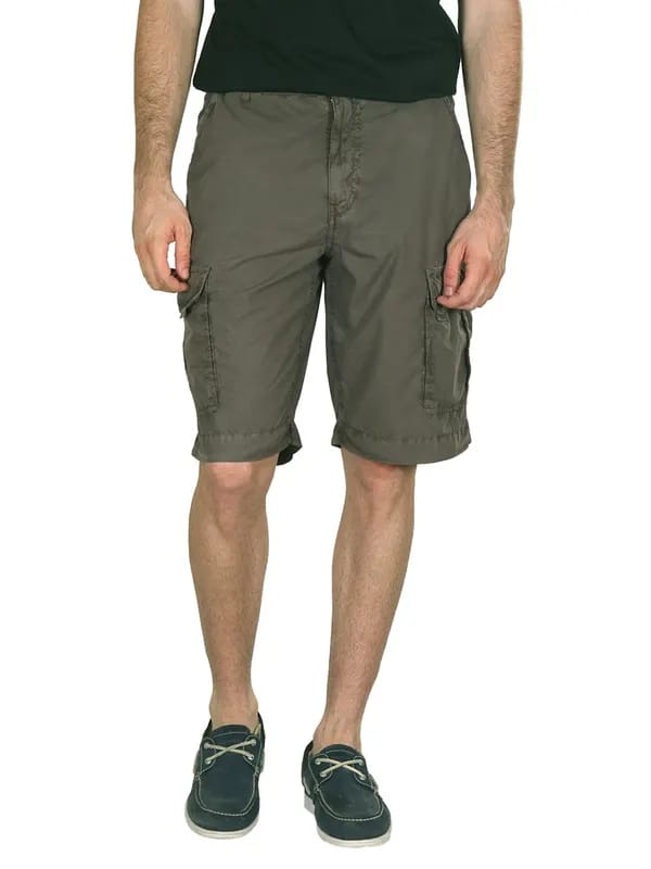 Arrow Sport Men Brown Cargo Shorts