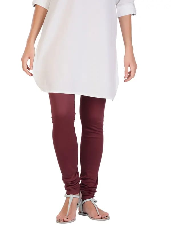 Aneri Women Rust Red Leggings