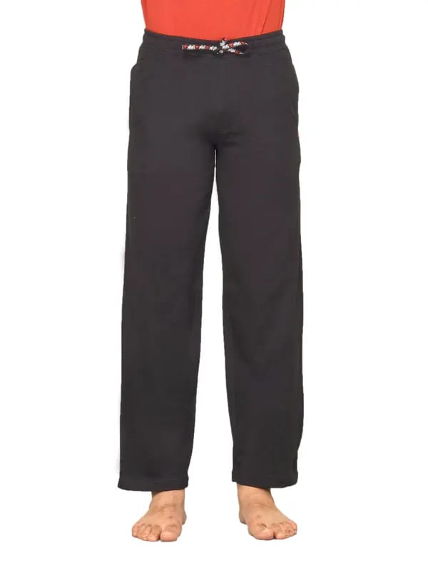 Urban Yoga Men's Bottom Black Track Pant