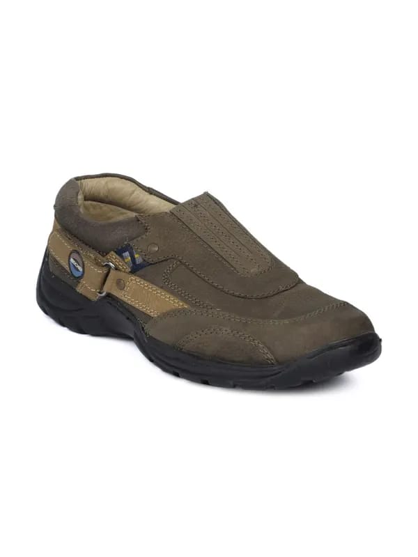 Red Chief Men Olive Shoes