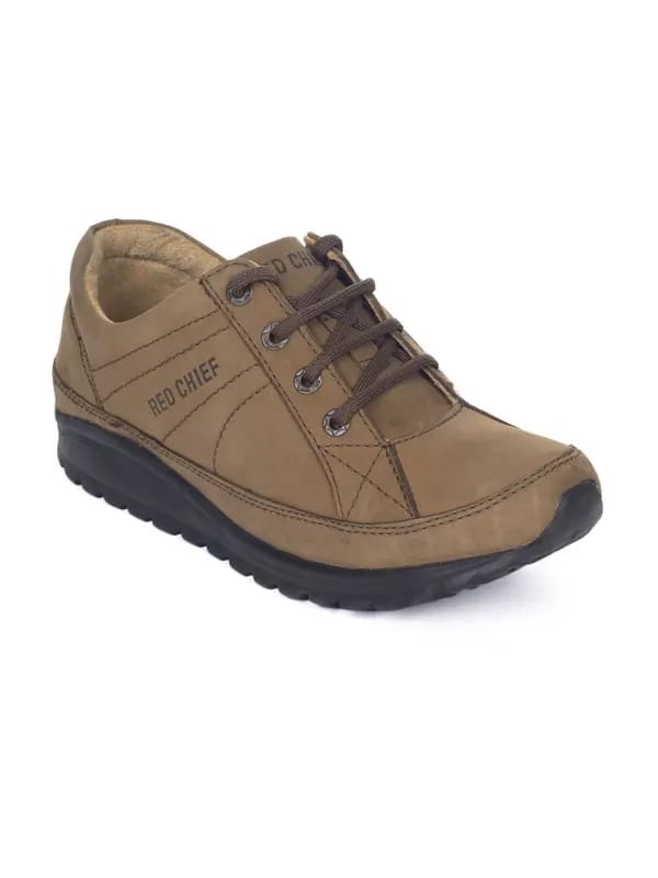 Red Chief Men Brown Shoes