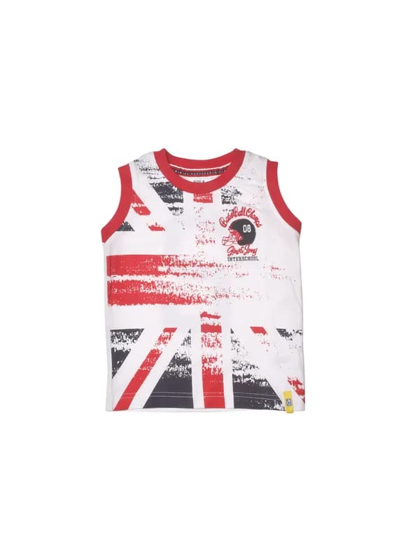 Gini & Jony Boys White T-shirt