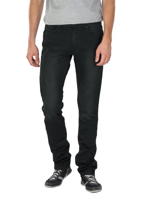 Peter England Men Party Black Jeans