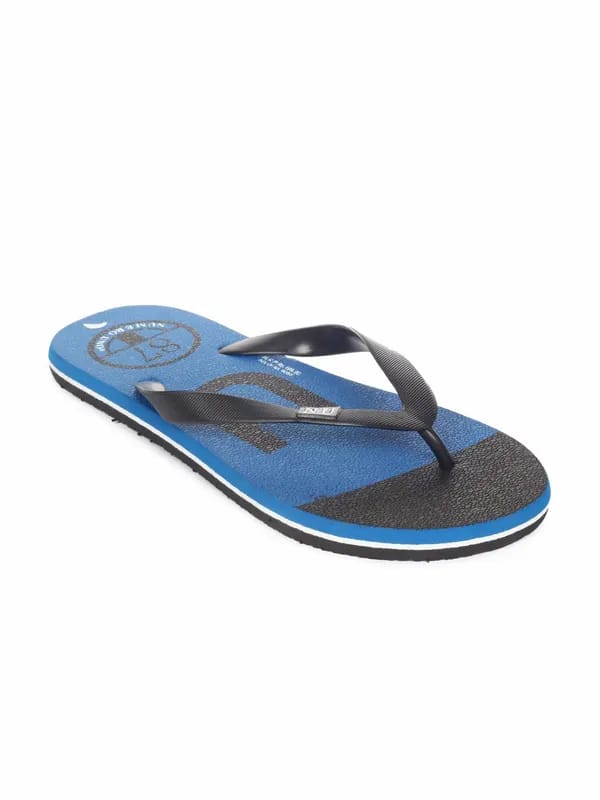 Numero Uno Men Navy Blue Flip Flops