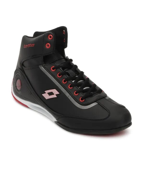 Lotto Men Black Casual Shoes