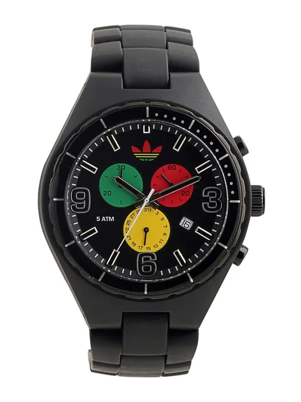 ADIDAS Original Unisex Black Chronograph Watch ADH2630