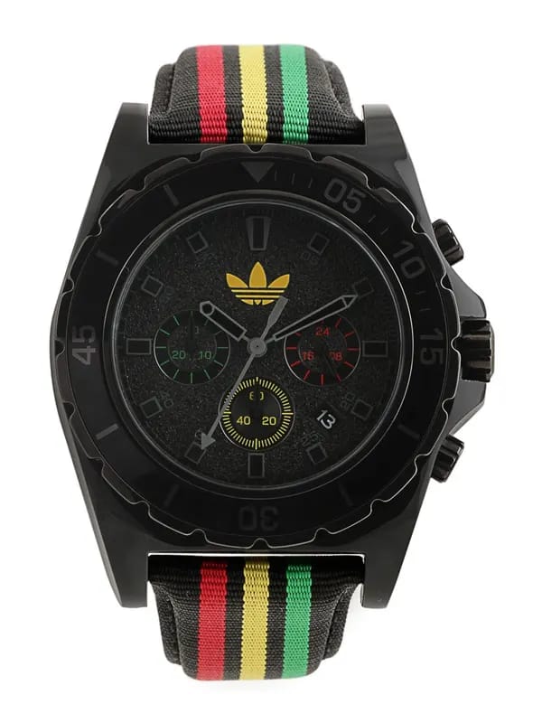 ADIDAS Original Unisex Black Dial Chronograph Watch ADH2668