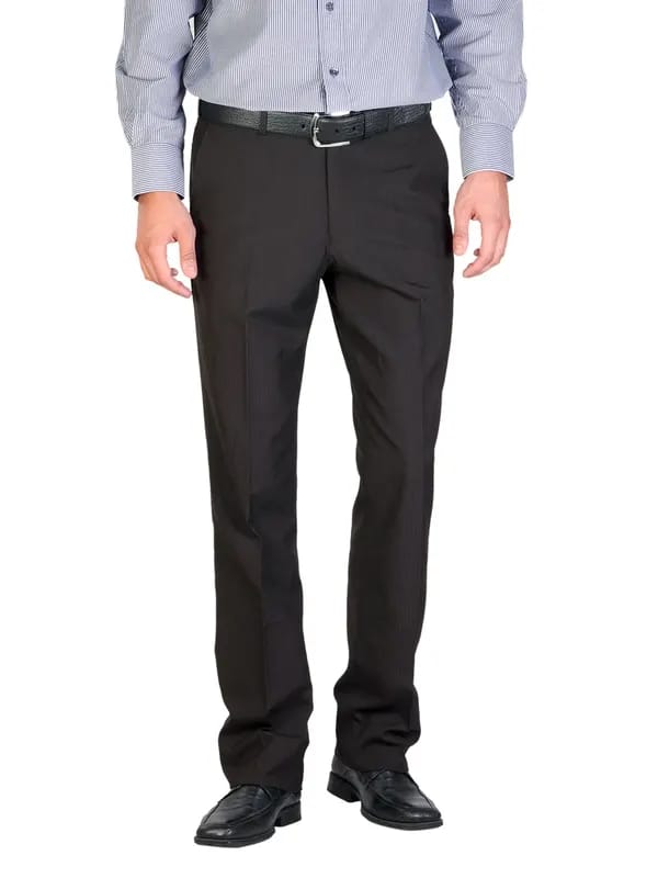 Peter England Men Brown Trousers