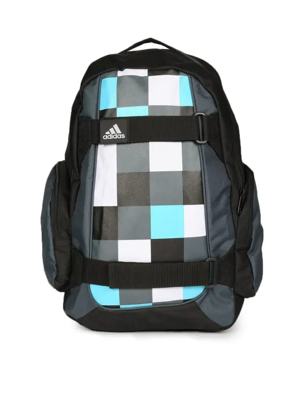 ADIDAS Unisex Black Skate Check Backpack